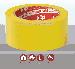 Kip PVC-Schutzband Standard-Qualitt glatt gelb 50 mm